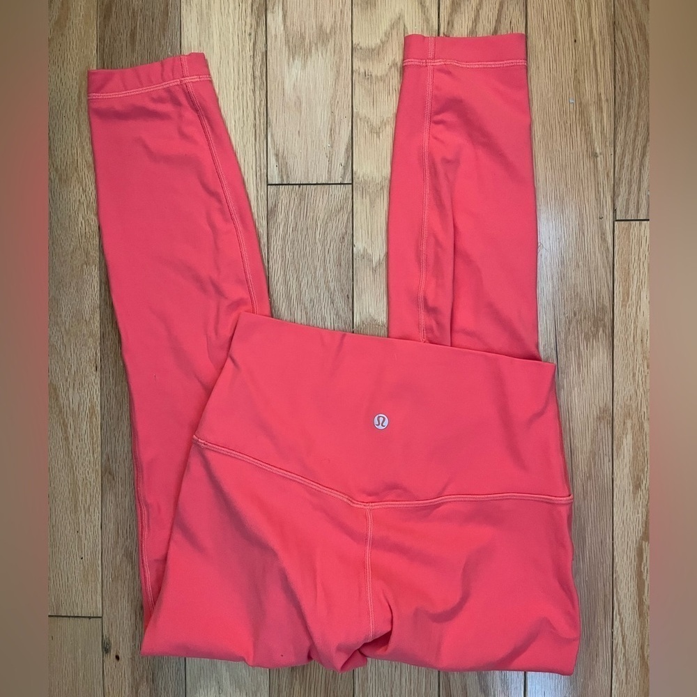 Lululemon Align Pant 25 Inch Pale Raspberry Size 6 - Picture 3 of 7